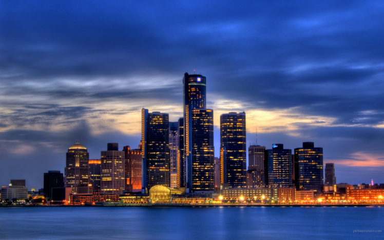 cityscapes, Skyline, Architecture, Buildings, Detroit HD Wallpaper Desktop Background