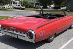 1961, Ford, Thunderbird, Convertible, Cars, Classic
