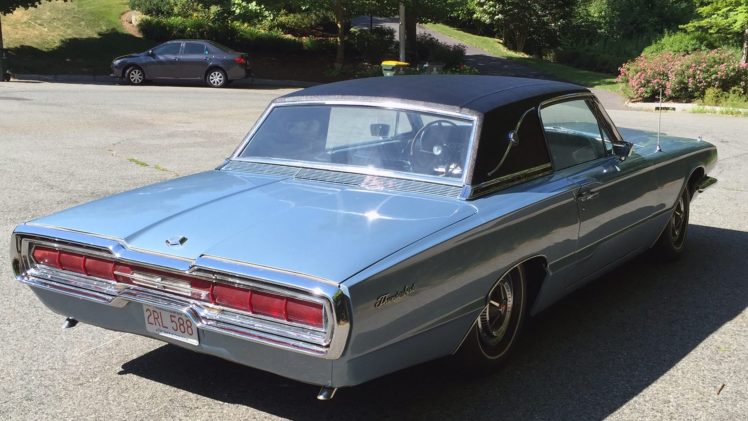 1966, Ford, Thunderbird, Cars, Classic HD Wallpaper Desktop Background