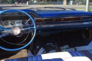 1960, Pontiac, Bonneville, Convertible, Classic, Cars, Blue