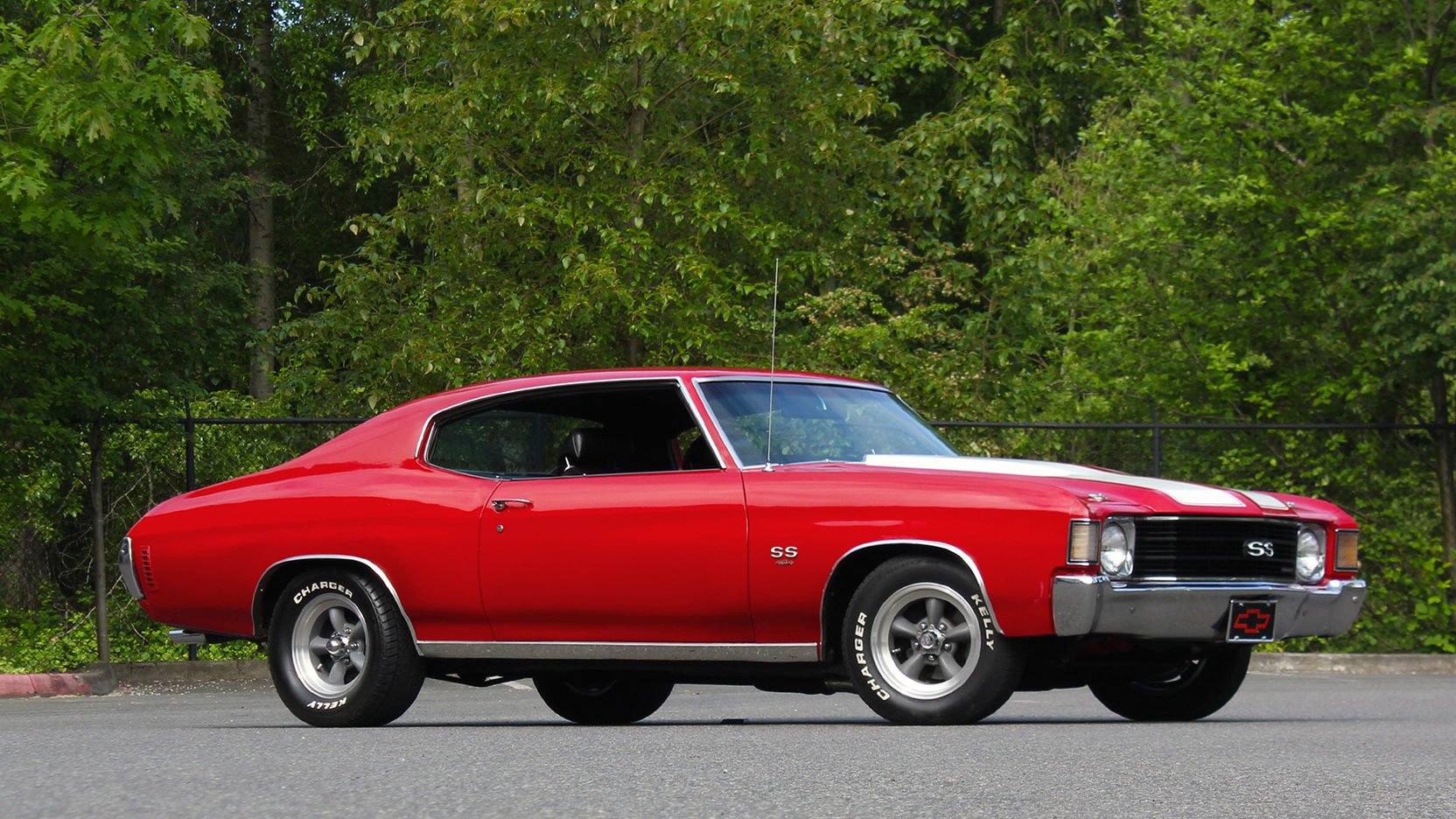 1972, Chevrolet, Chevelle, Ss, Cars, Coupe, Red Wallpaper