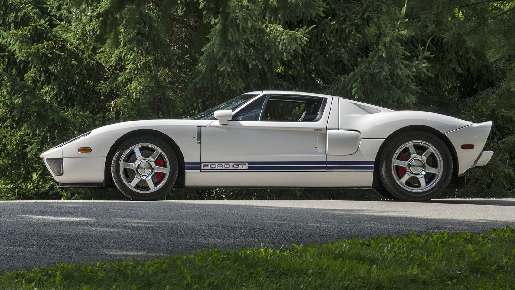 2005, Ford, Gt, Cars, White Wallpaper