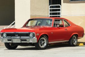 1970, Chevrolet, Nova, 454, Coupe, Cars, Red