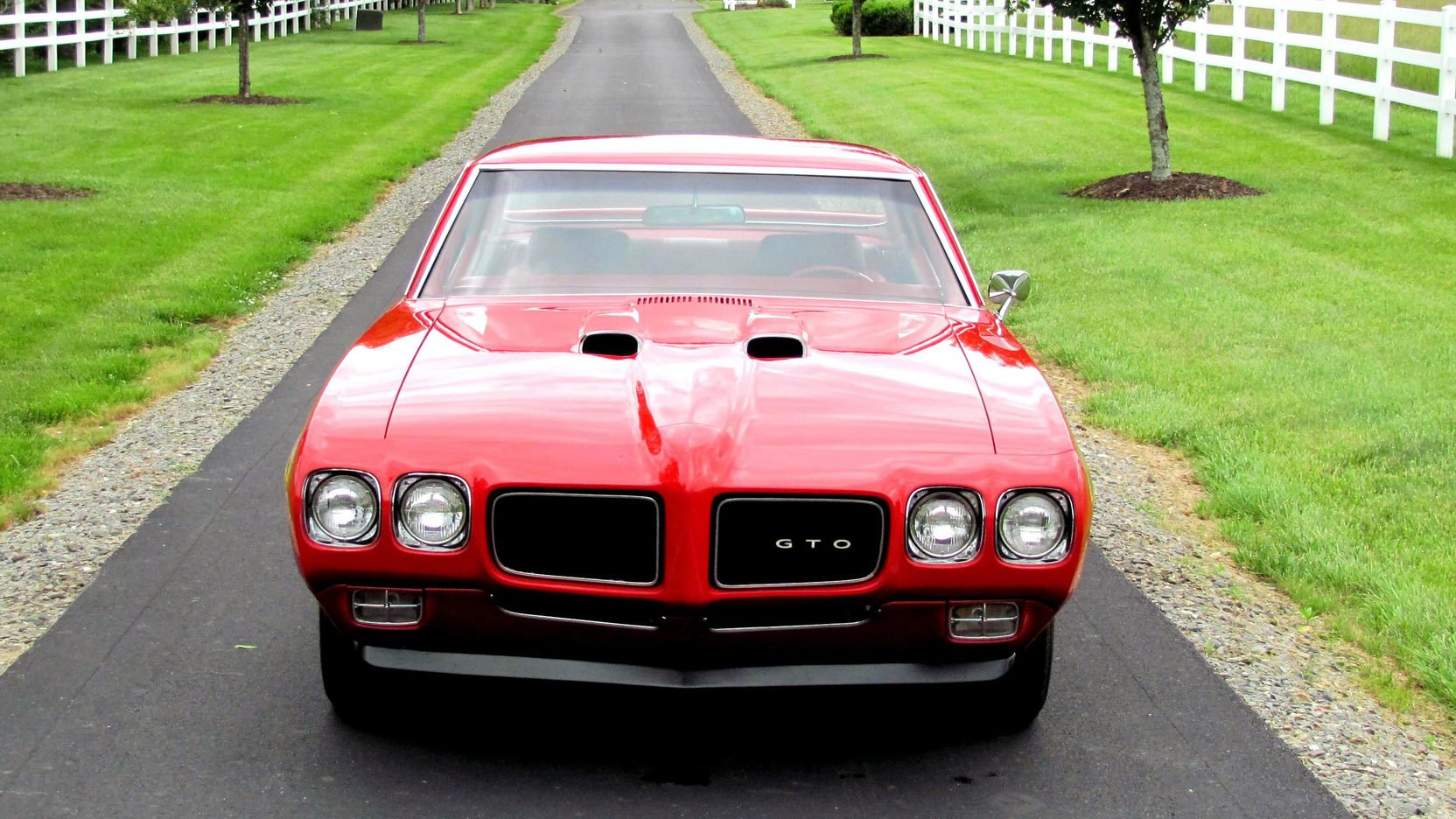 1970, Pontiac, Gto, Judge, Coupe, Cars, Red Wallpaper
