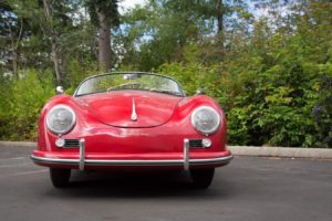 1954, Porsche, 356, Speedster, Signal, Red, Classic, Cars