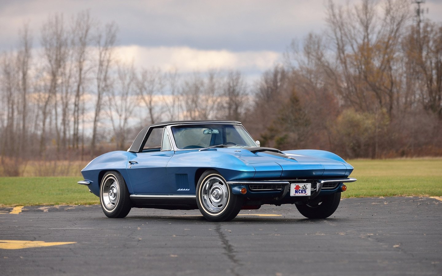 1967, Chevrolet, Corvette,  c2 , Convertible, Marina, Blue, Cars, Classic Wallpaper