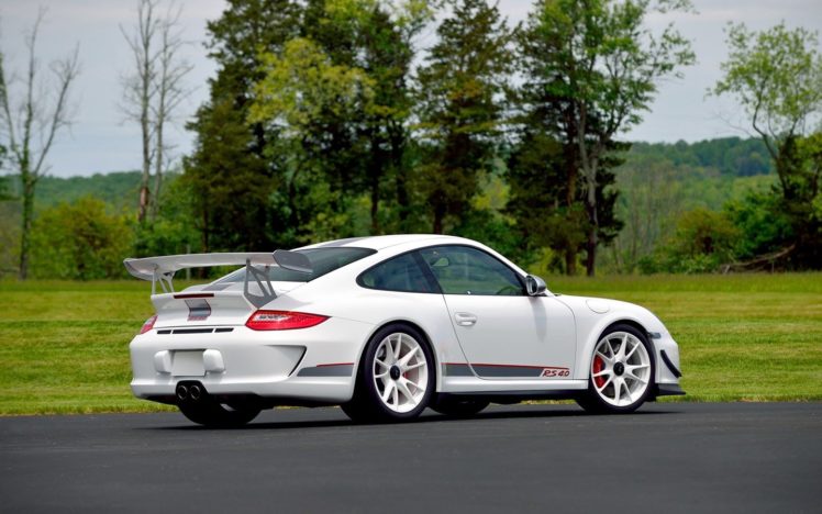 2011, Porsche, 911, Gt3, Rs,  4, 0 , Cars, White HD Wallpaper Desktop Background