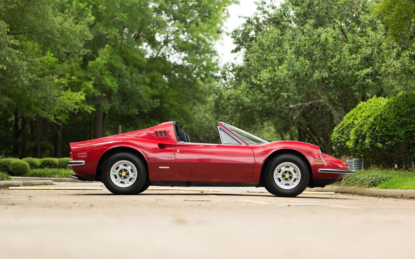 1972, Ferrari, Dino, 246, Gts, Cars, Red, Classic Wallpaper