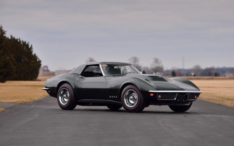 1969, Chevrolet, Corvette,  c3 , L88, Convertible, Fathom, Green, Cars, Classic HD Wallpaper Desktop Background