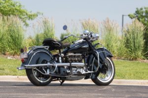 1942, Indian, Four, Motorcycles