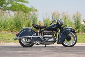 1942, Indian, Four, Motorcycles