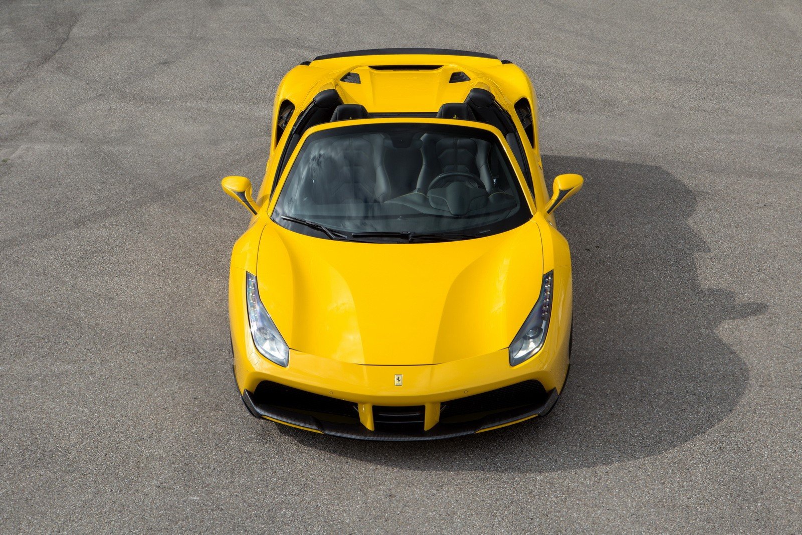 2016, Novitec, Rosso, Ferrari, 488, Spider, Yellow, Cars, Modified Wallpaper