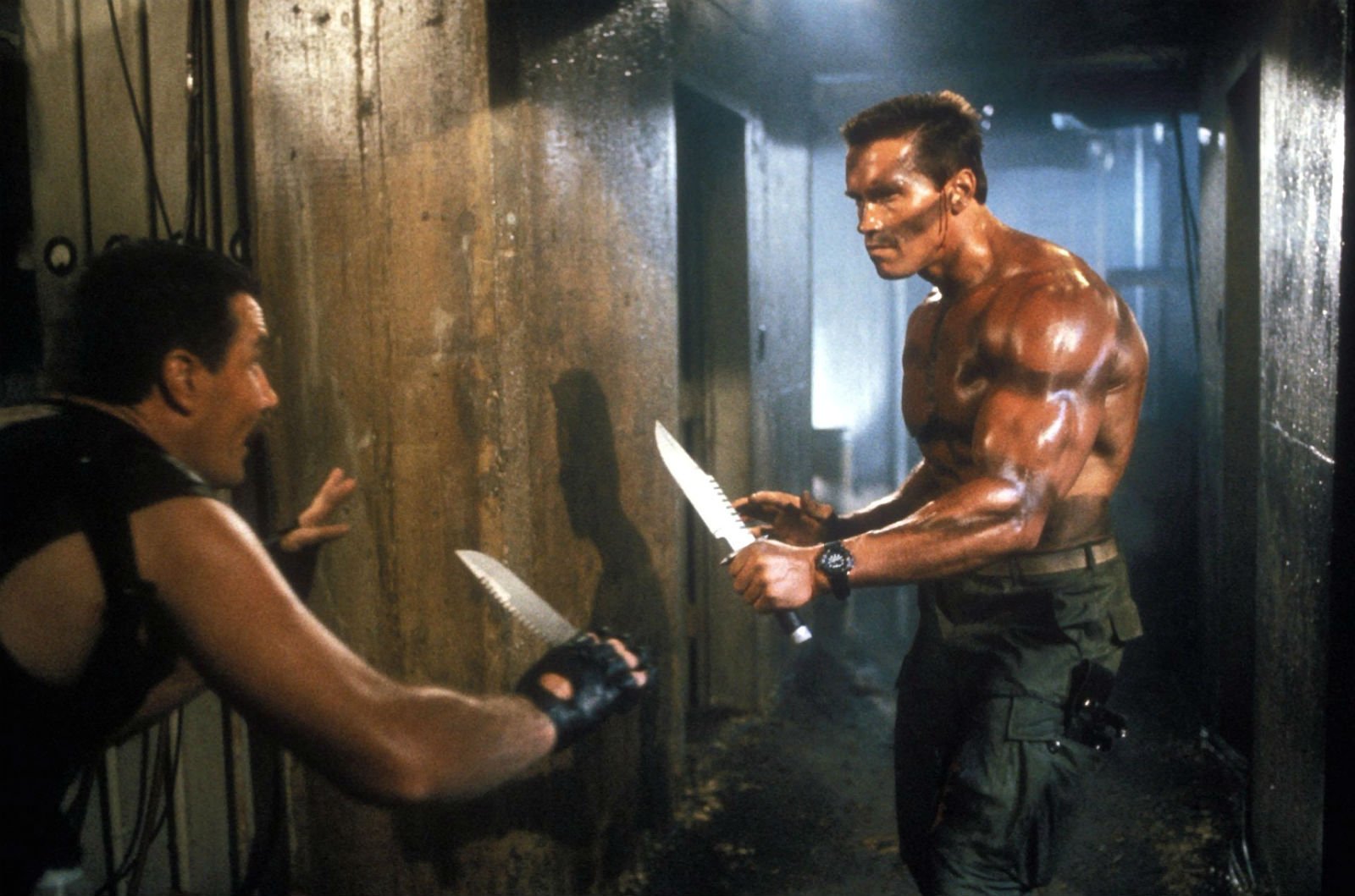 commando, Movie, Action, Fighting, Military, Arnold, Schwarzenegger