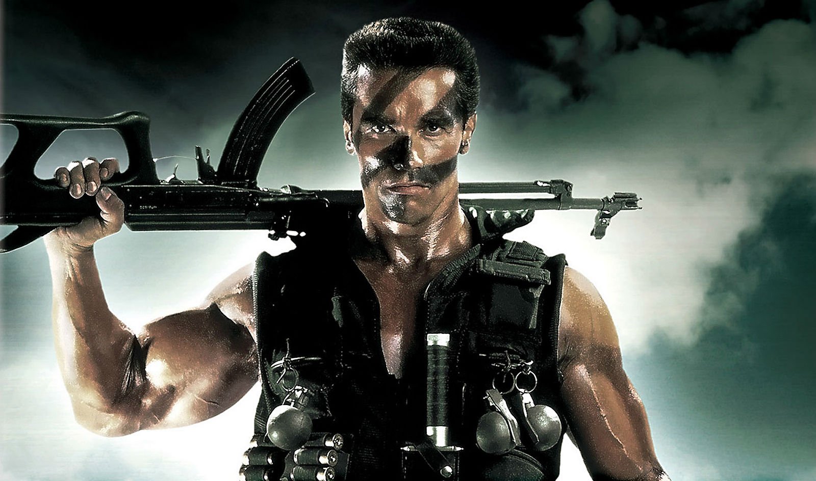 Commando, Movie, Action, Fighting, Military, Arnold 
