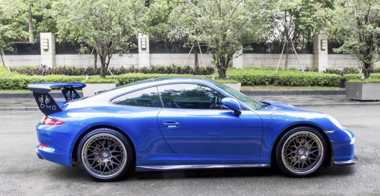 2016, Dmc, Porsche, 991, Gt3, Rs, Cars, Blue, Modified HD Wallpaper Desktop Background