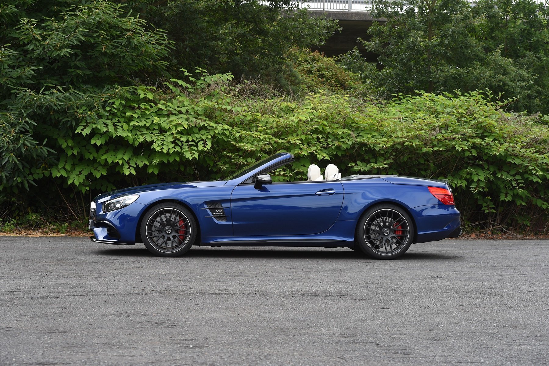 mercedes, Amg, Sl63, Uk spec,  r231 cars, Roadster, Blue, 2016 Wallpaper