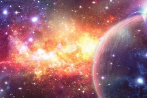 space, Abstraction, Art, Nebula, Star, Planet