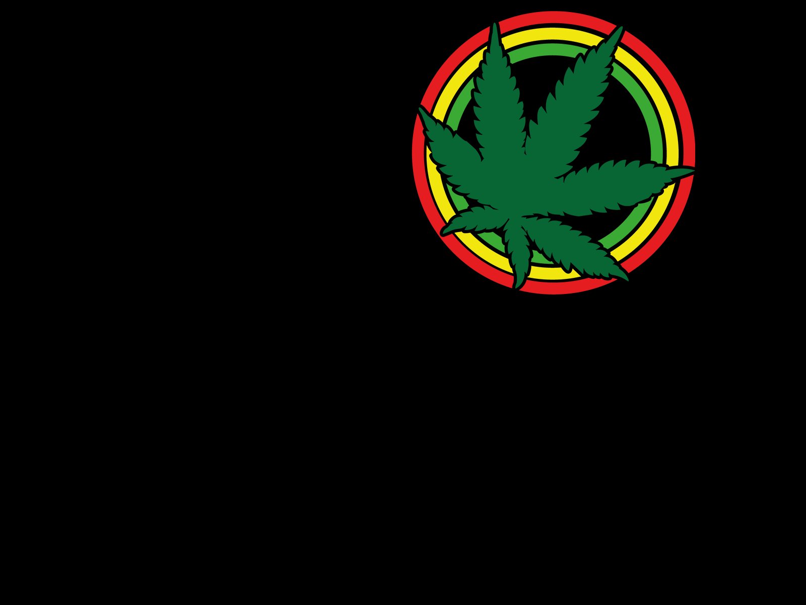 reggae weed leaf wallpaper