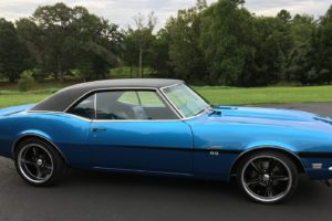 1968, Chevrolet, Camaro, Ss, Cars, Blue