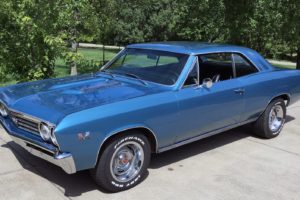 1967, Chevrolet, Chevelle, Cars, Blue, Coupe