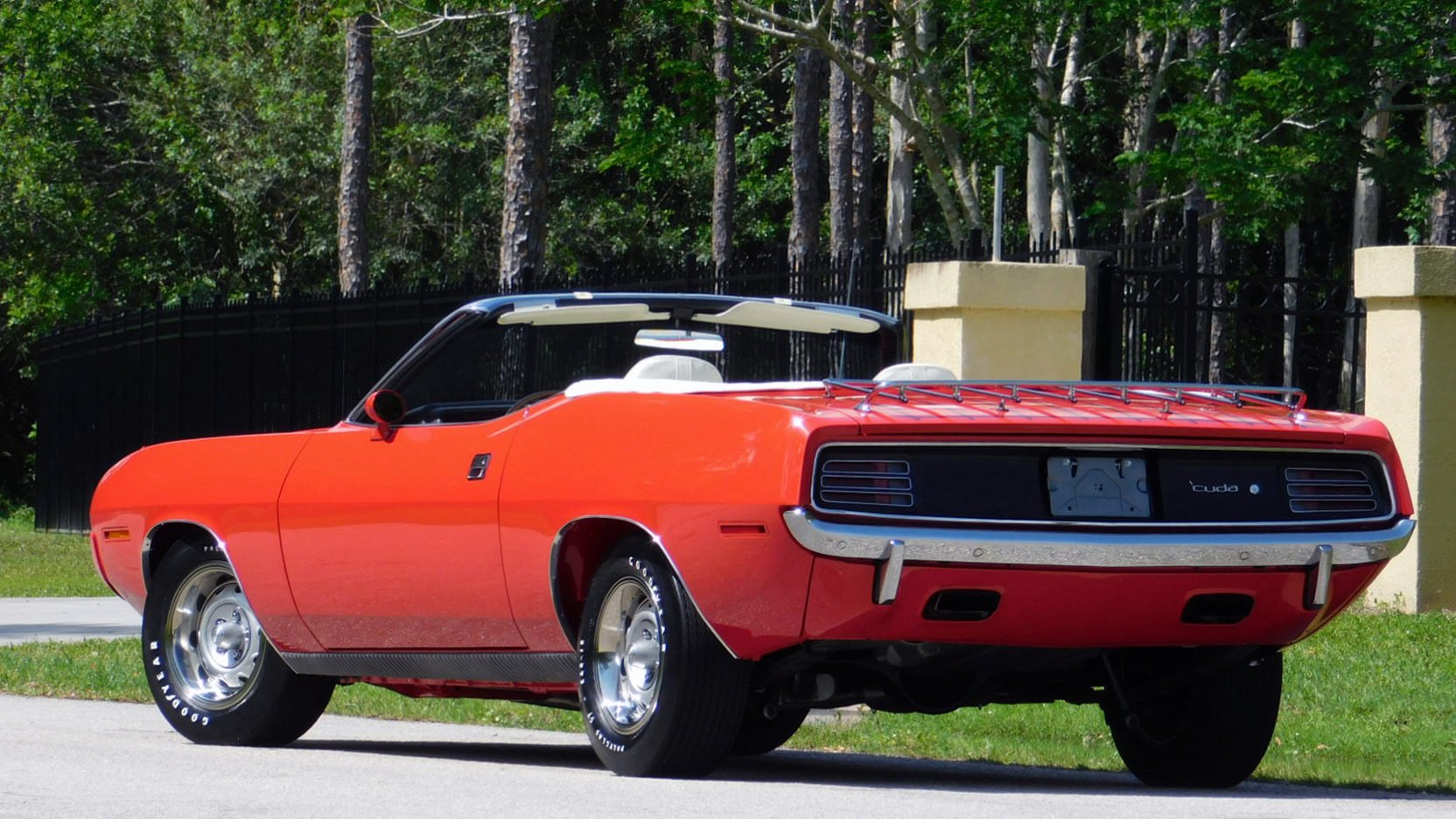 1970, Plymouth, Cuda, Convertible, Cars Wallpaper
