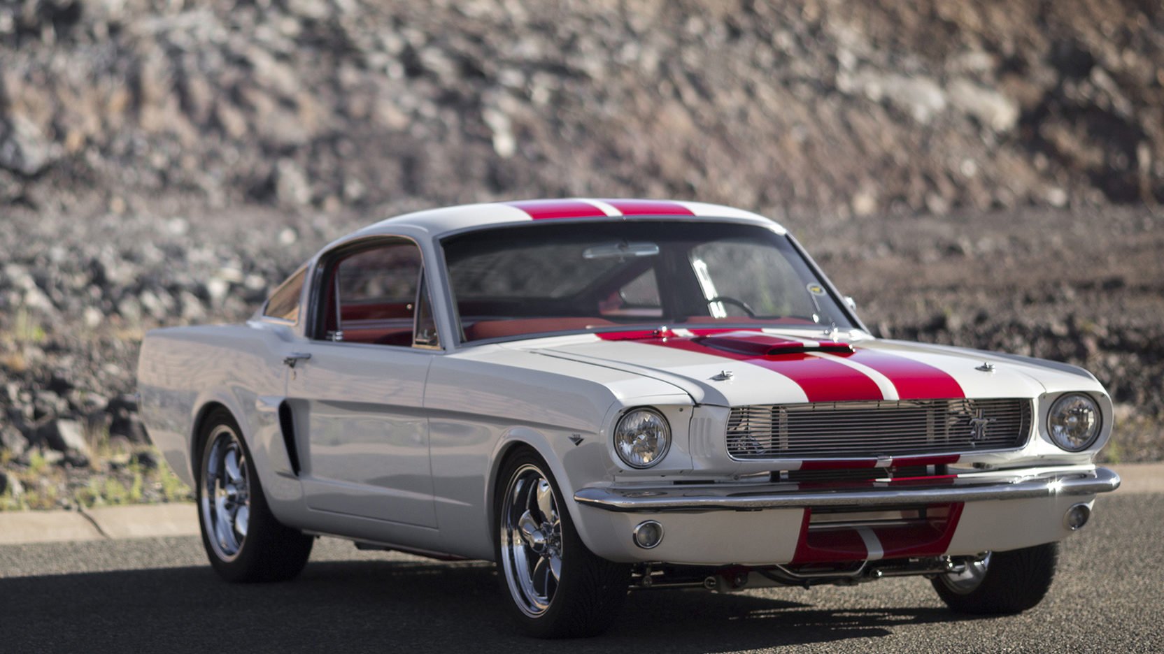 1966, Ford, Mustang, Fastback, Cars, Modified, White Wallpaper