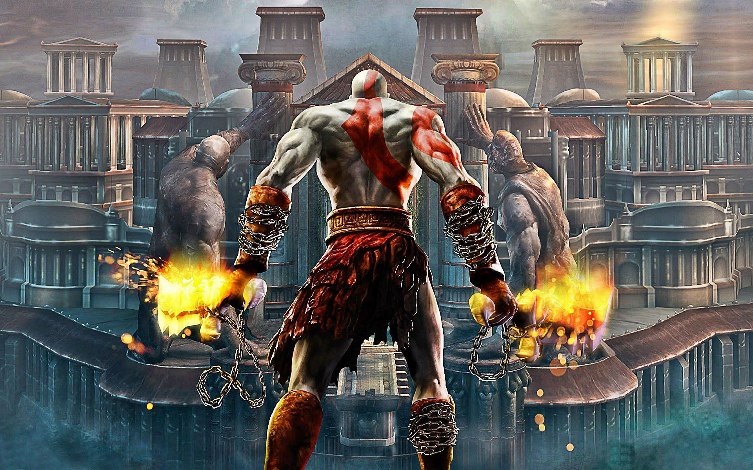 1013310 God Of War Game Video Action Adventure Fantasy Fighting Warrior New Beginning Ascension Hack Slash Norse Kratos 