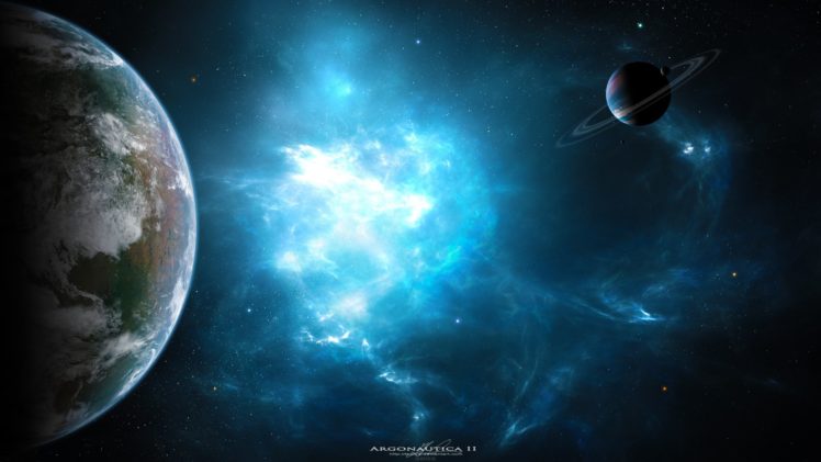 space, Art, Art, Space, Nebula, Planets, Nebula, Planet HD Wallpaper Desktop Background
