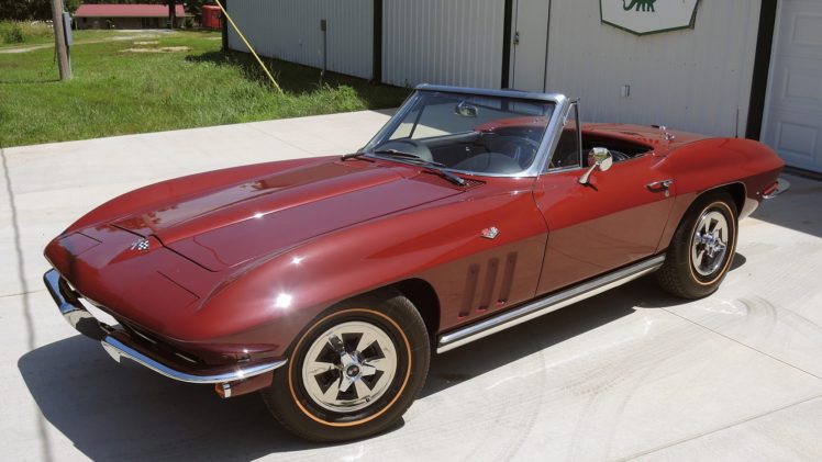 1965, Chevrolet, Corvette, Convertible,  c2 , Cars HD Wallpaper Desktop Background