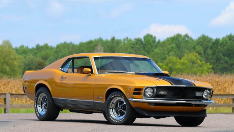 1970, Ford, Mustang, Mach, 1, Fastback, Cars HD Wallpaper Desktop Background