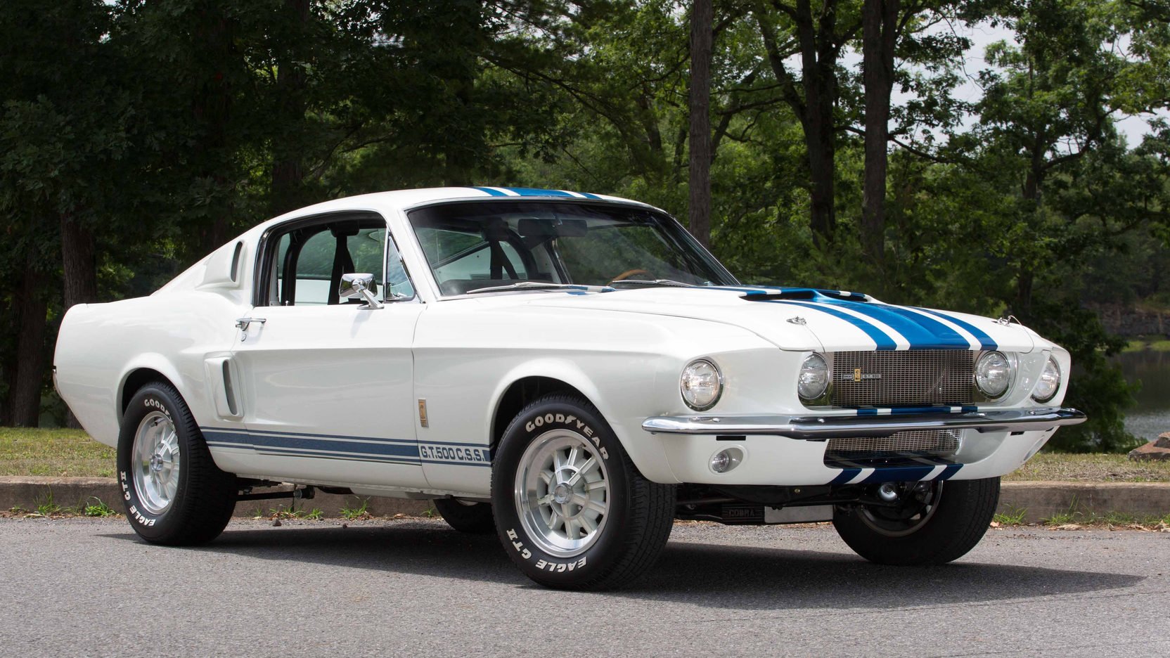 1967, Ford, Gt500, Super, Snake, Cars, Fastback, White Wallpaper