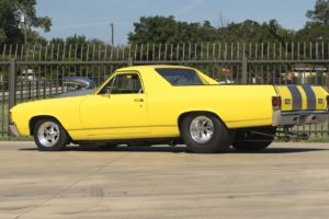 1972, Chevrolet, El, Camino, Pro, Street, Pickup, Cars, Yellow