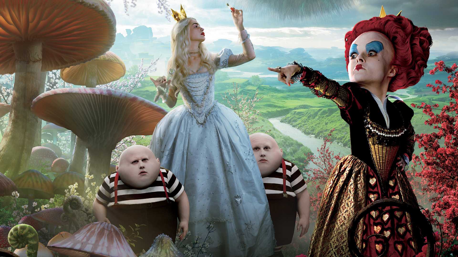 alice, In, Wonderland, 2010, Fairytale, Fantasy, Gd Wallpaper
