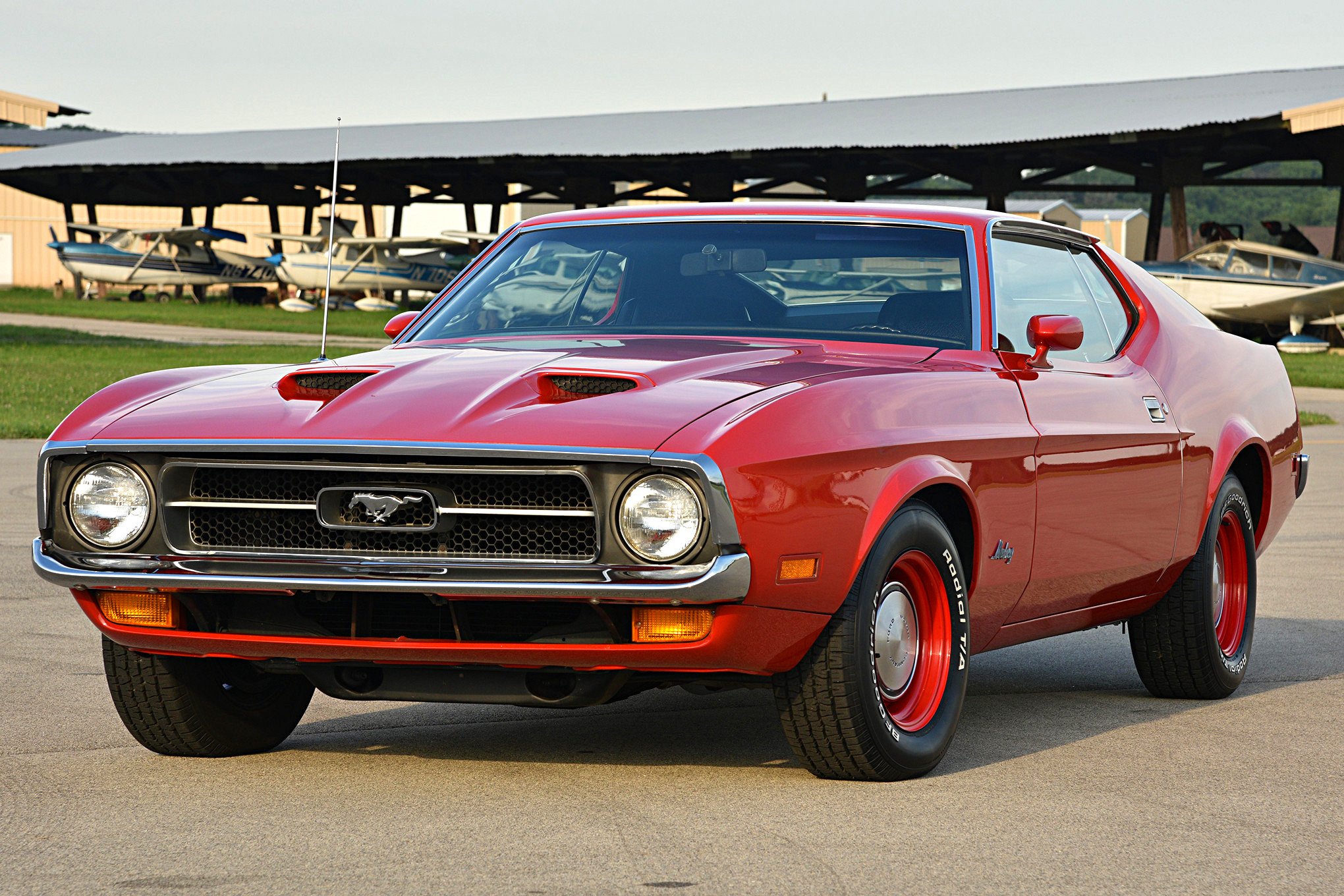 1971, Ford, Mustang, 429, Super, Cobra, Jet, Cars Wallpaper