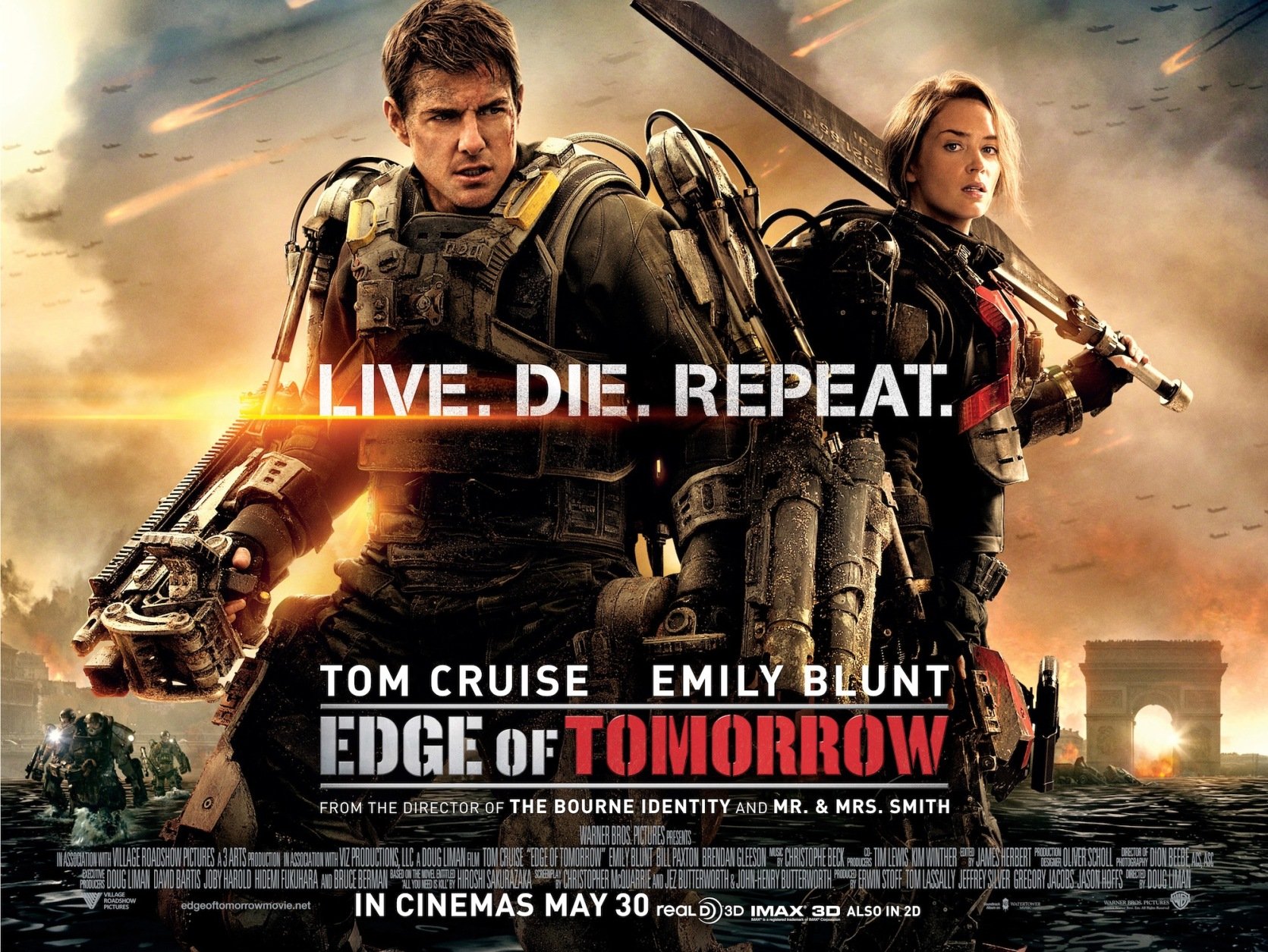 edge, Of, Tomorrow, Action, Militar, Ysci fi, Thriller, Warrior, Futuristic, Science, Fiction, Technics, Cruise Wallpaper