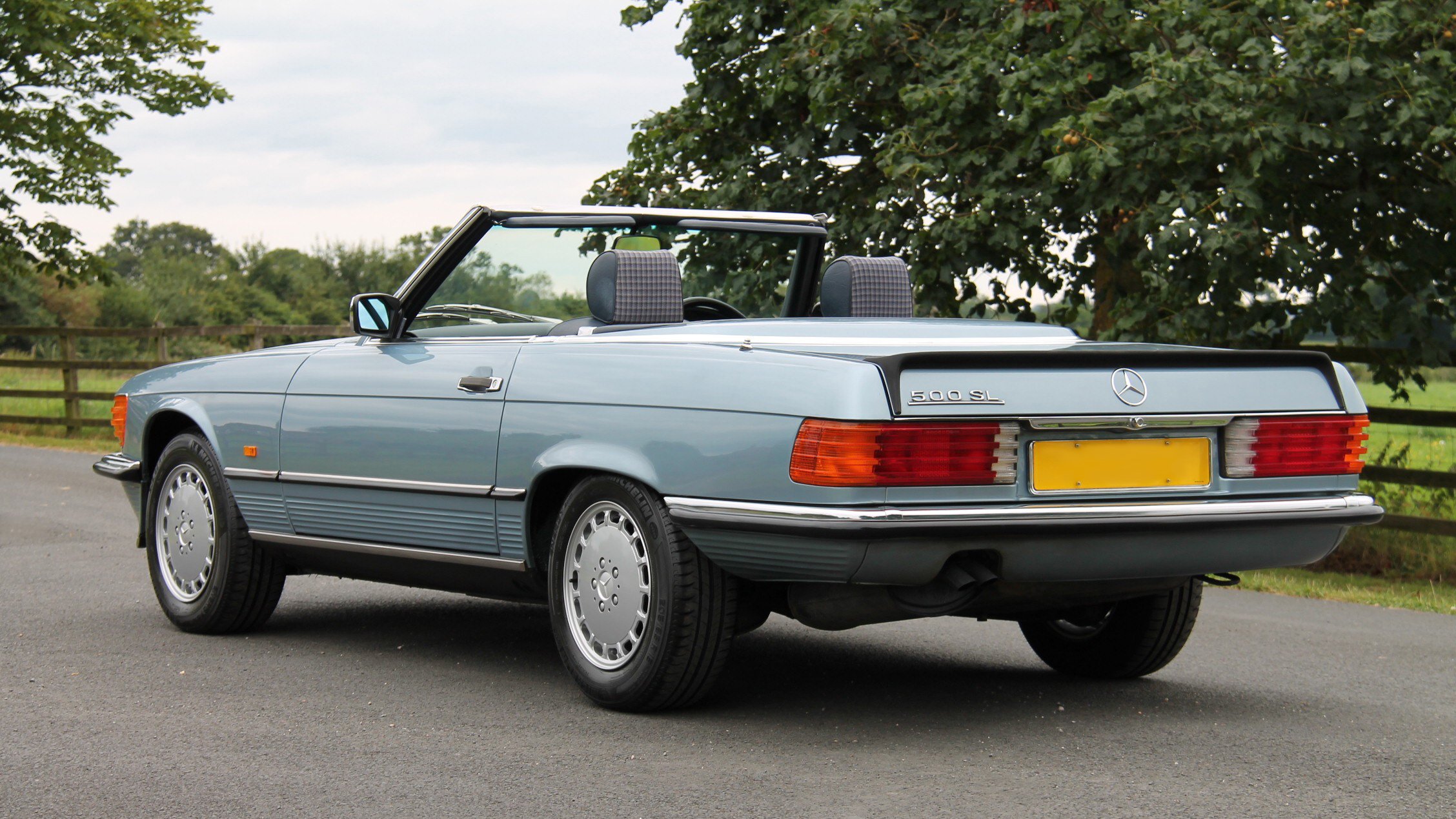 mercedes, Benz, 500 sl, Uk spec,  r107 , Cars, Convertible, 1986 Wallpaper