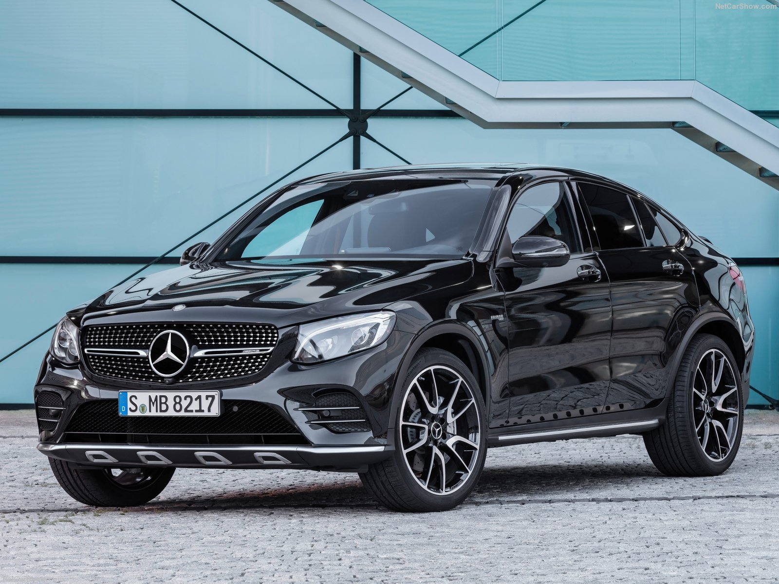 2016 Mercedes Benz Glc43 Amg 4matic Cars Suv Black Coupe 