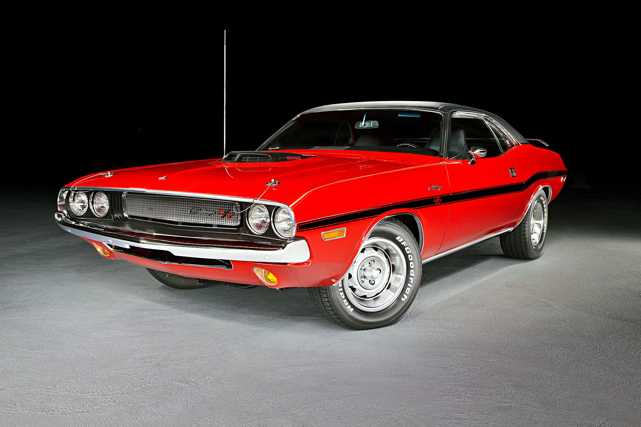 1970, Dodge, Challenger, 440 big block, Cars, Muscle, Cars, Red Wallpaper