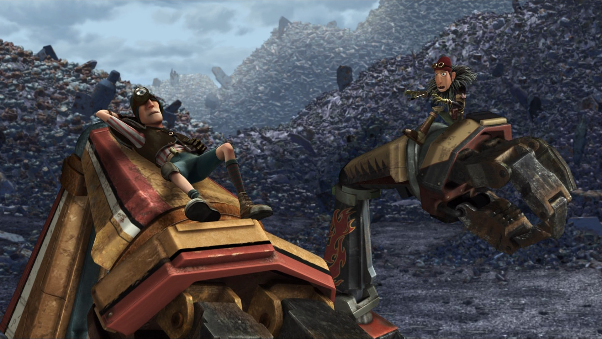 astro, Boy, Vs, The, Junkyard, Pirates Wallpaper