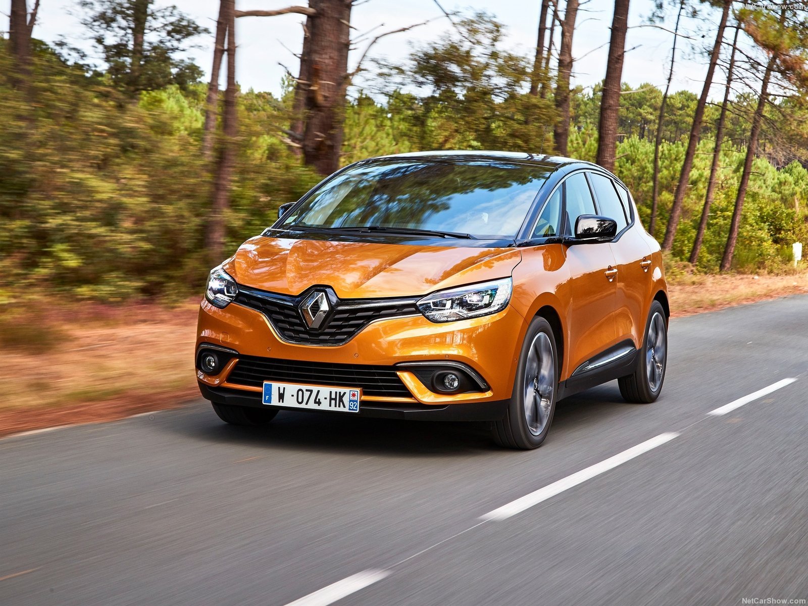 2016, Cars, Renault, Scenic, French Wallpaper