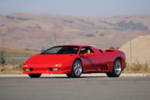1997, Lamborghini, Diablo, Vt, Roadster, Smalto, Rosso, Cars, Supercars, Red
