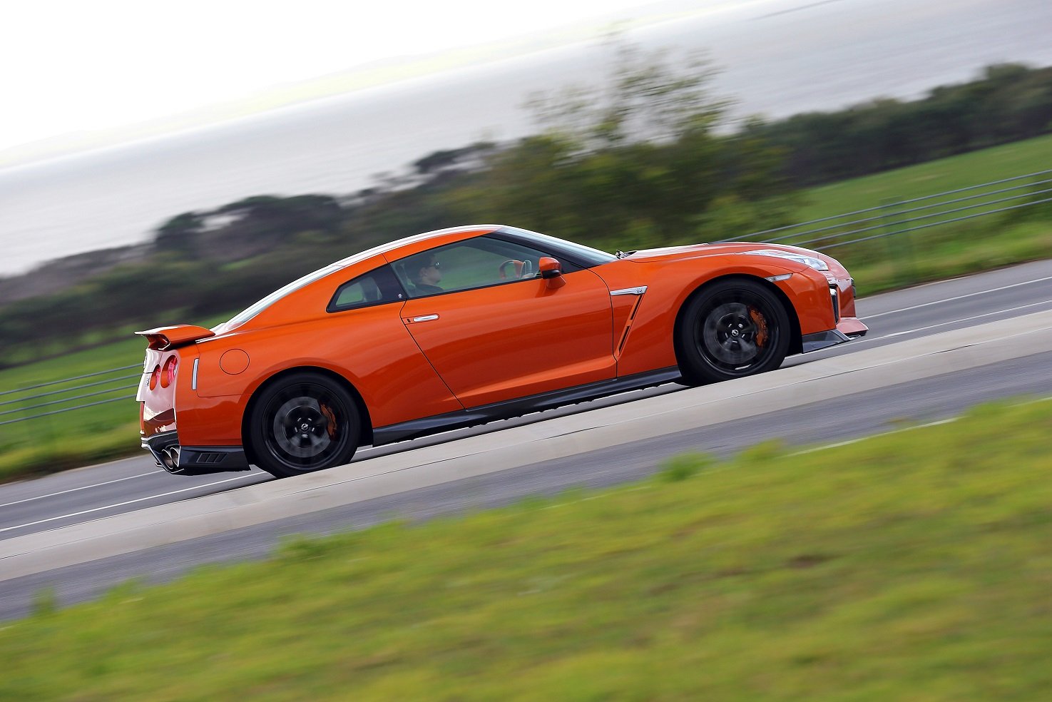 nissan, Gt r, Godzilla, Au spec,  r35 cars, Orange, 2016 Wallpaper