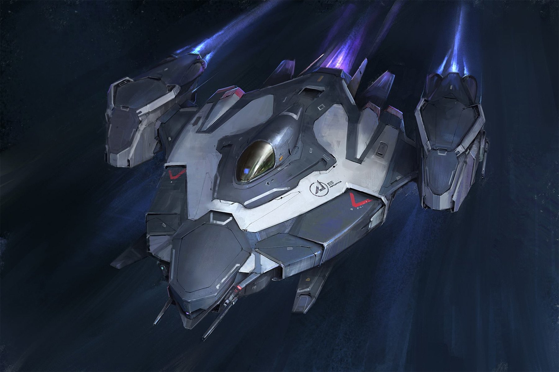 spaceships, Space, Aircrafts Wallpaper
