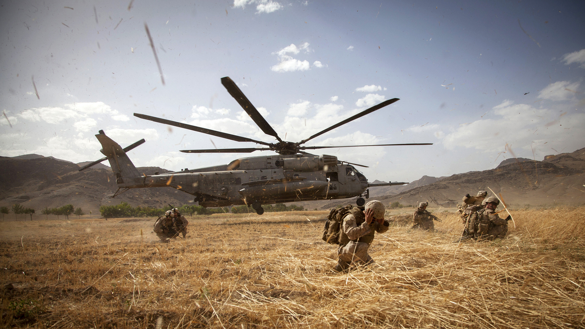 helicopter, Soldiers, Military Wallpaper
