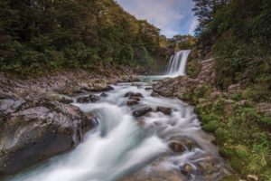 new, Zealand, Waterfall, Stones, Wood, Tawhay, Falls, New, Zealand, River