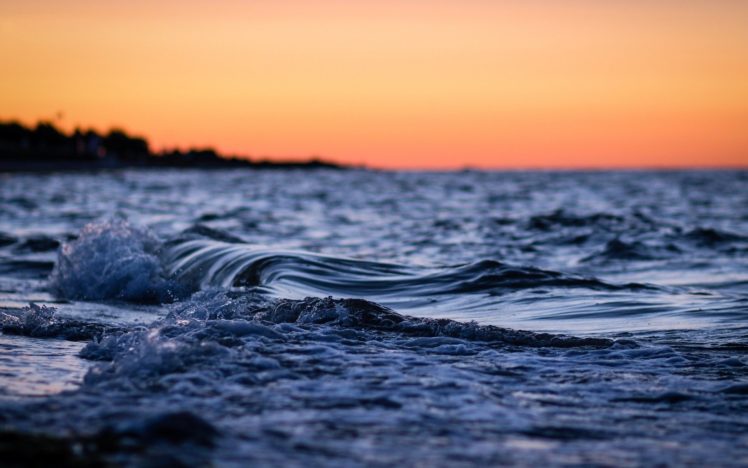 ocean, River, Sea, Water, Sea, Wave, Macro, Wave, Nature HD Wallpaper Desktop Background