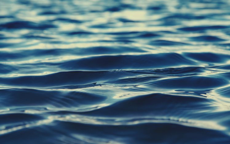 wave, River, Macro, Ocean, Blue, Waves, Sea, Blue HD Wallpaper Desktop Background