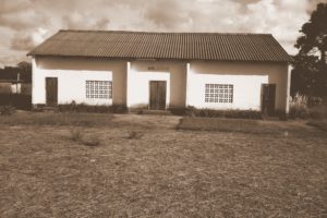 small, Old, Church, Clouds, Zambia, Africa