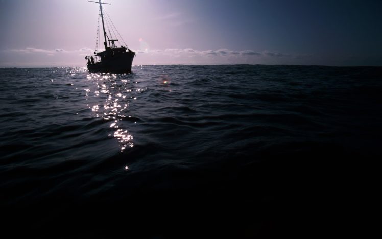 sea, Landscape, Water, Sky, Swimming, Boat HD Wallpaper Desktop Background