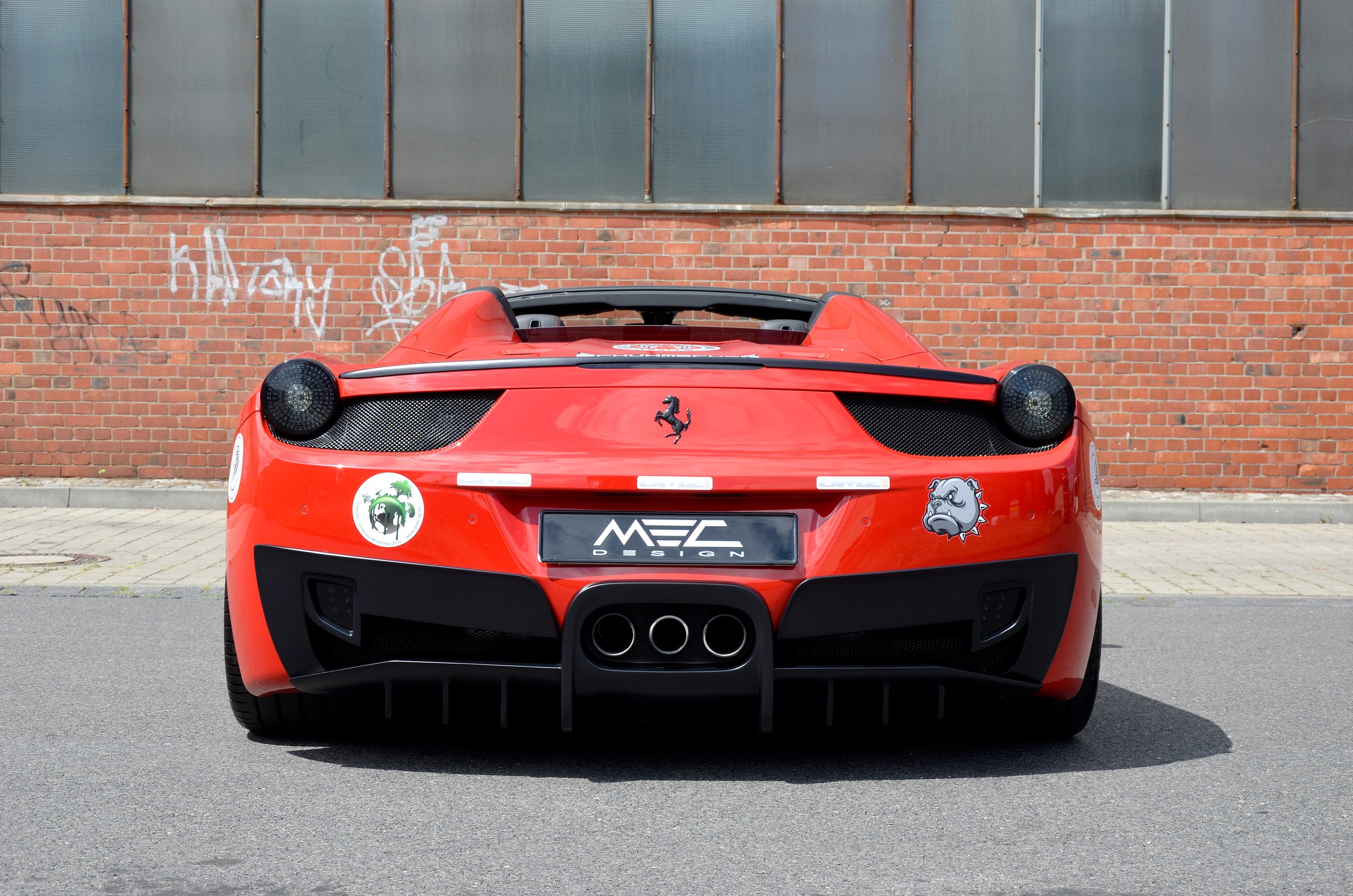 2016, Mec, Design, Ferrari, 488, Spider, Cars, Modified Wallpaper